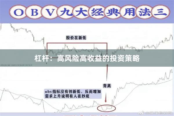 杠杆：高风险高收益的投资策略