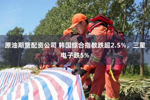 原油期货配资公司 韩国综合指数跌超2.5%，三星电子跌5%